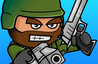 Взломанная Mini Militia: Doodle Army 2 (Мод: бесконечные гранаты)